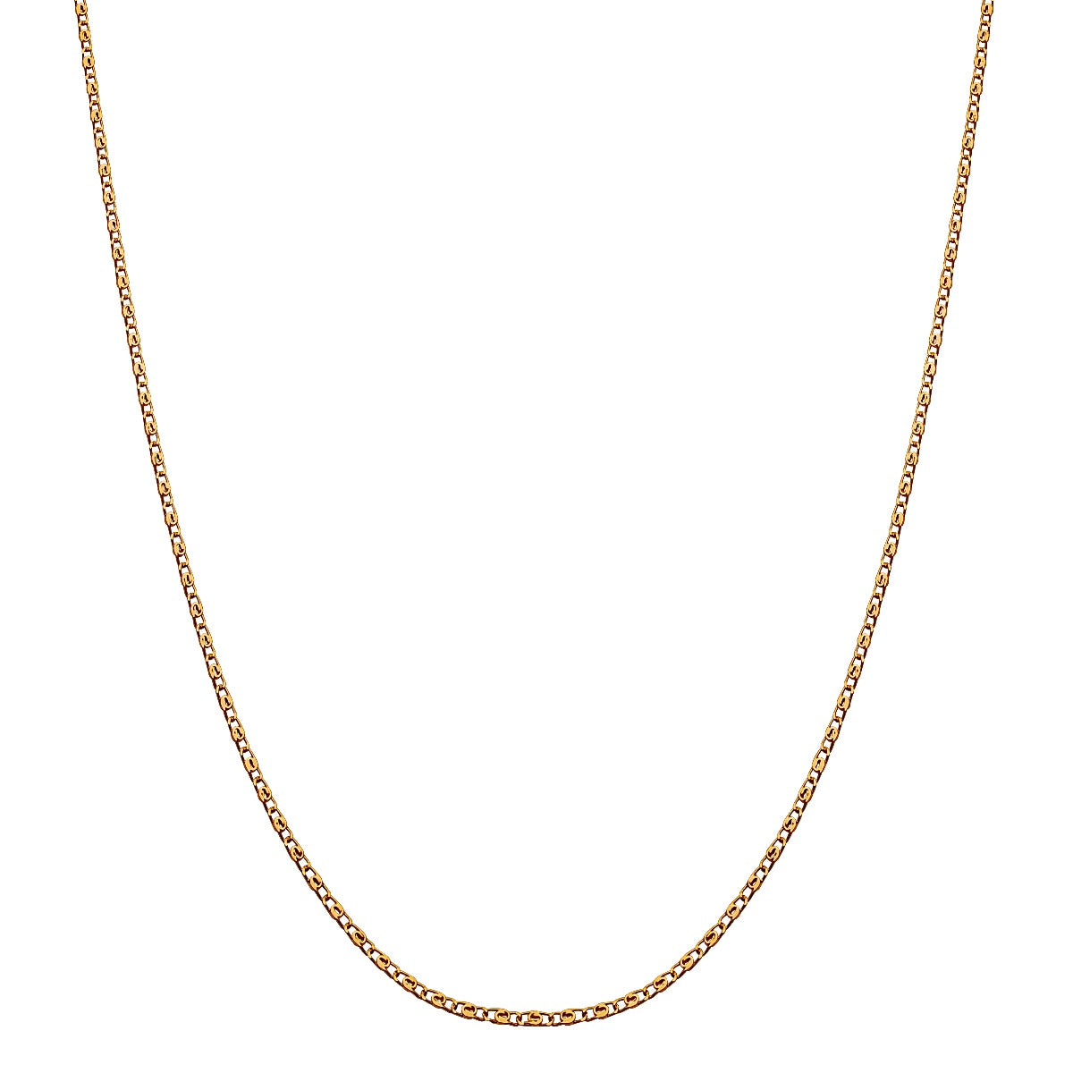 Maanesten Eva Choker Halskæde - Forgyldt - Bahne